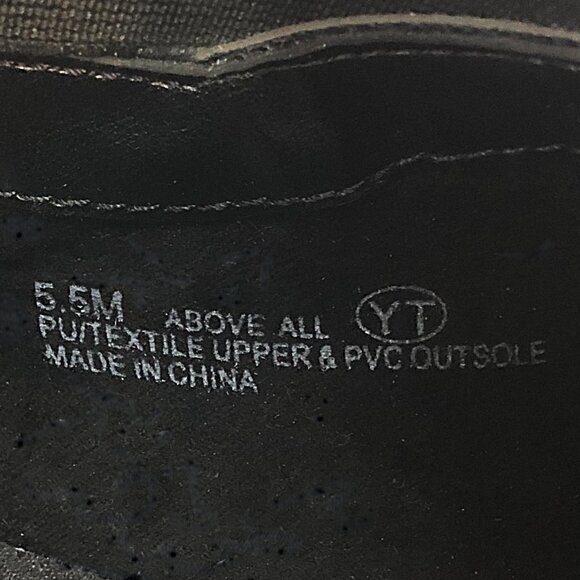 A2 By Aerosoles Black Wedge-Heel Ankle Boots with Zipper Back Size 5½M NIB - Picture 13 of 15